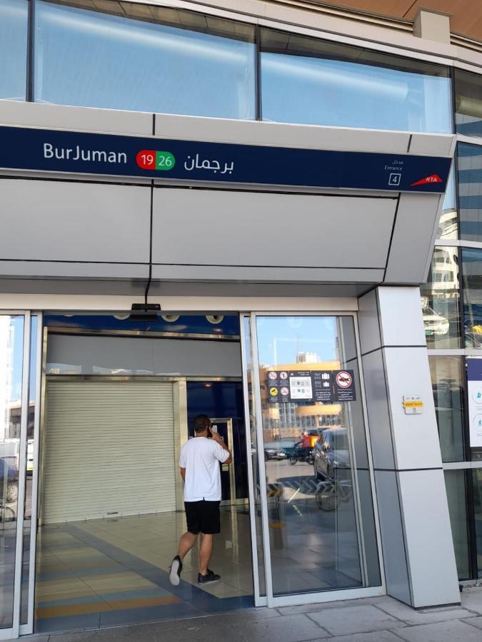 Brand New Boys Hostel 5 Min Walk From Burjuman Metro Station Exit-4 With All Brand New Furnishings & Free Facilities Dubai Exteriör bild